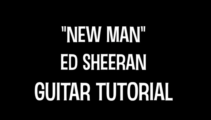 “New Man” Ed Sheeran